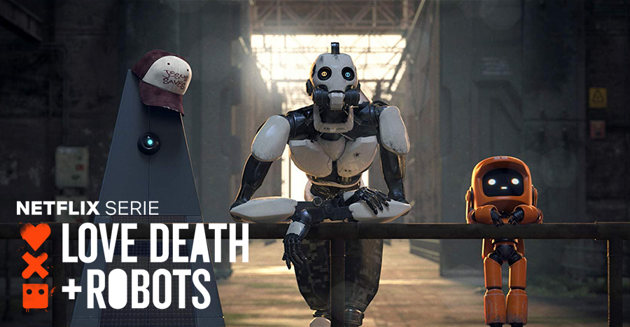 《爱,死亡和机器人》。